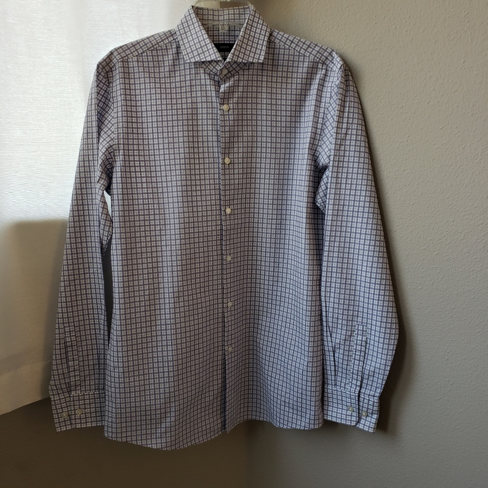 Hugo Boss Men's Dress Shirt Sharp Fit